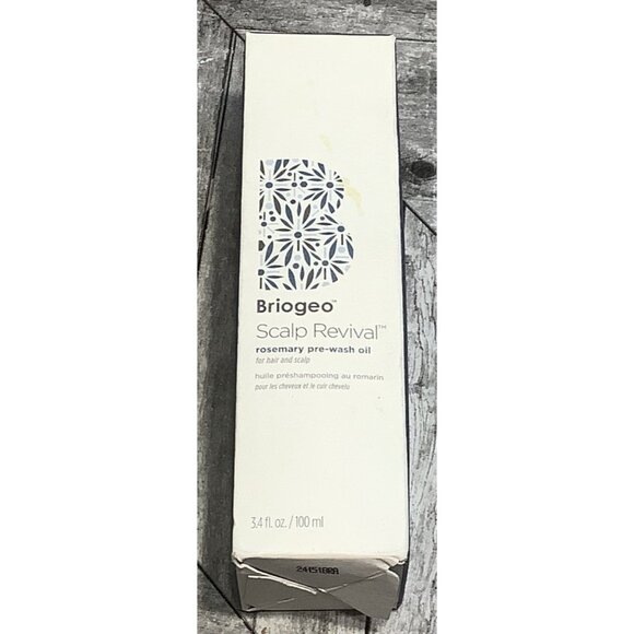 Briogeo Scalp Revival Rosemary Pre-Wash Oil For Hair & Scalp 3.4 Fl Oz - Picture 1 of 4